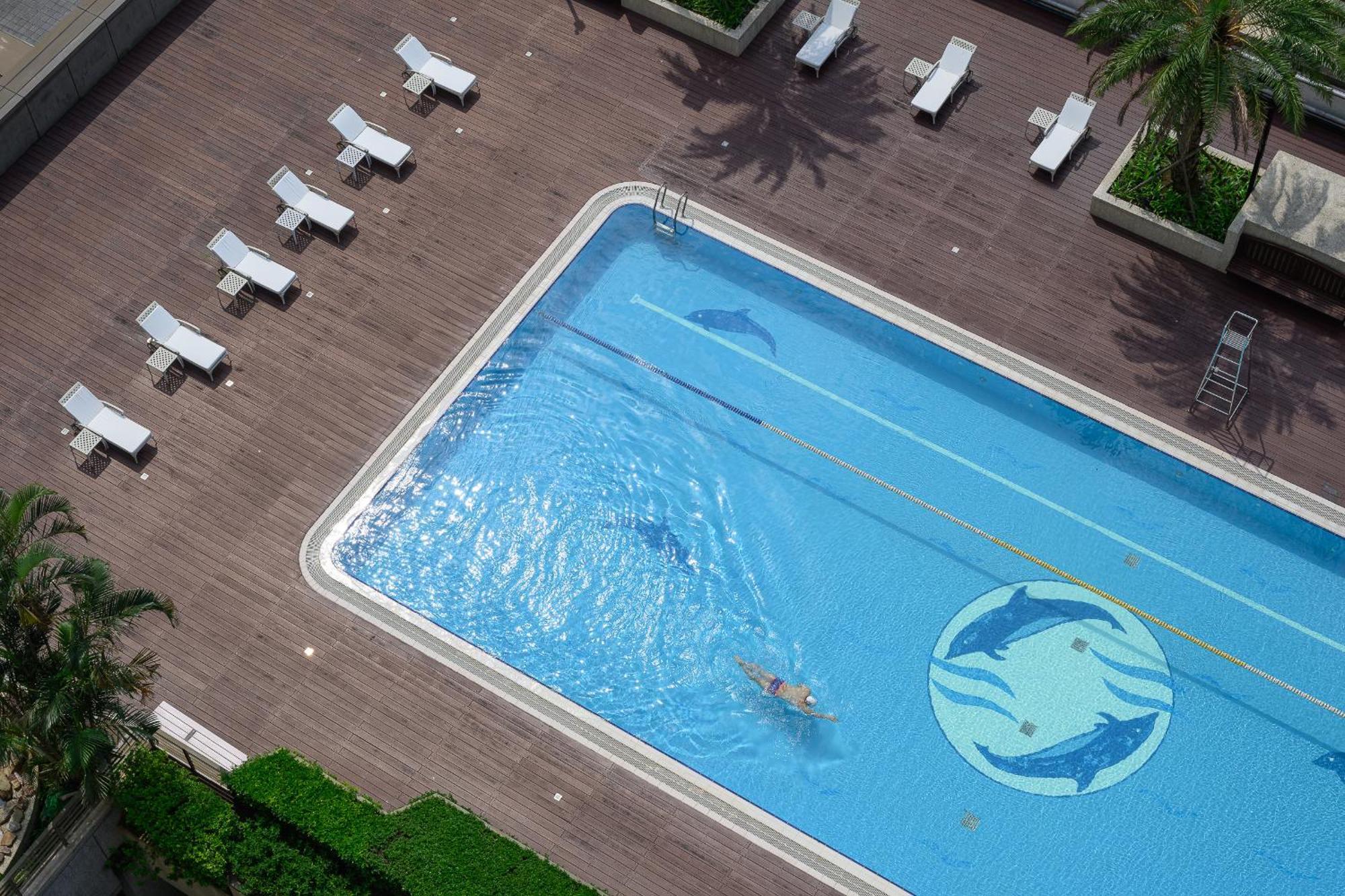 Evergreen Resort Hotel - Jiaosi Jiaoxi Eksteriør billede Swimming pool