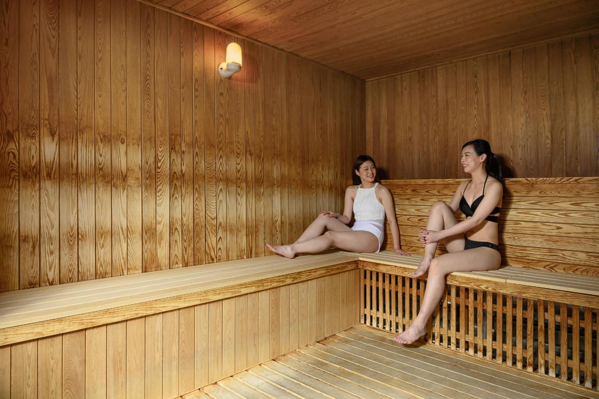 Evergreen Resort Hotel - Jiaosi Jiaoxi Eksteriør billede Sauna