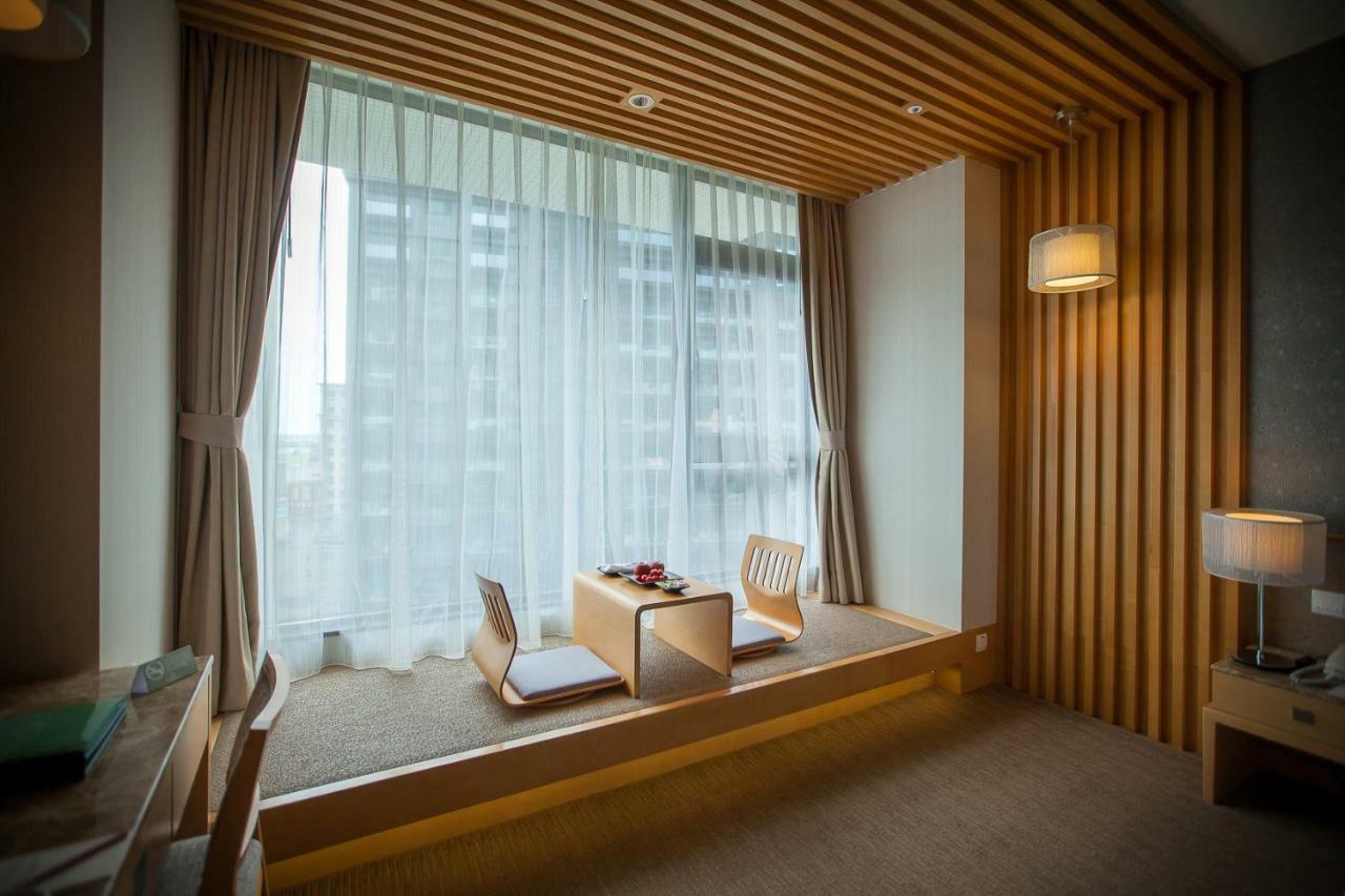 Evergreen Resort Hotel - Jiaosi Jiaoxi Eksteriør billede A traditional Japanese room
